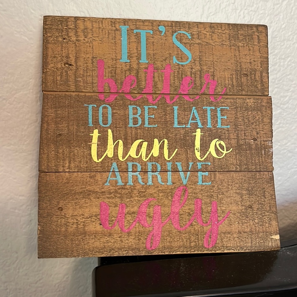 Decorative sign